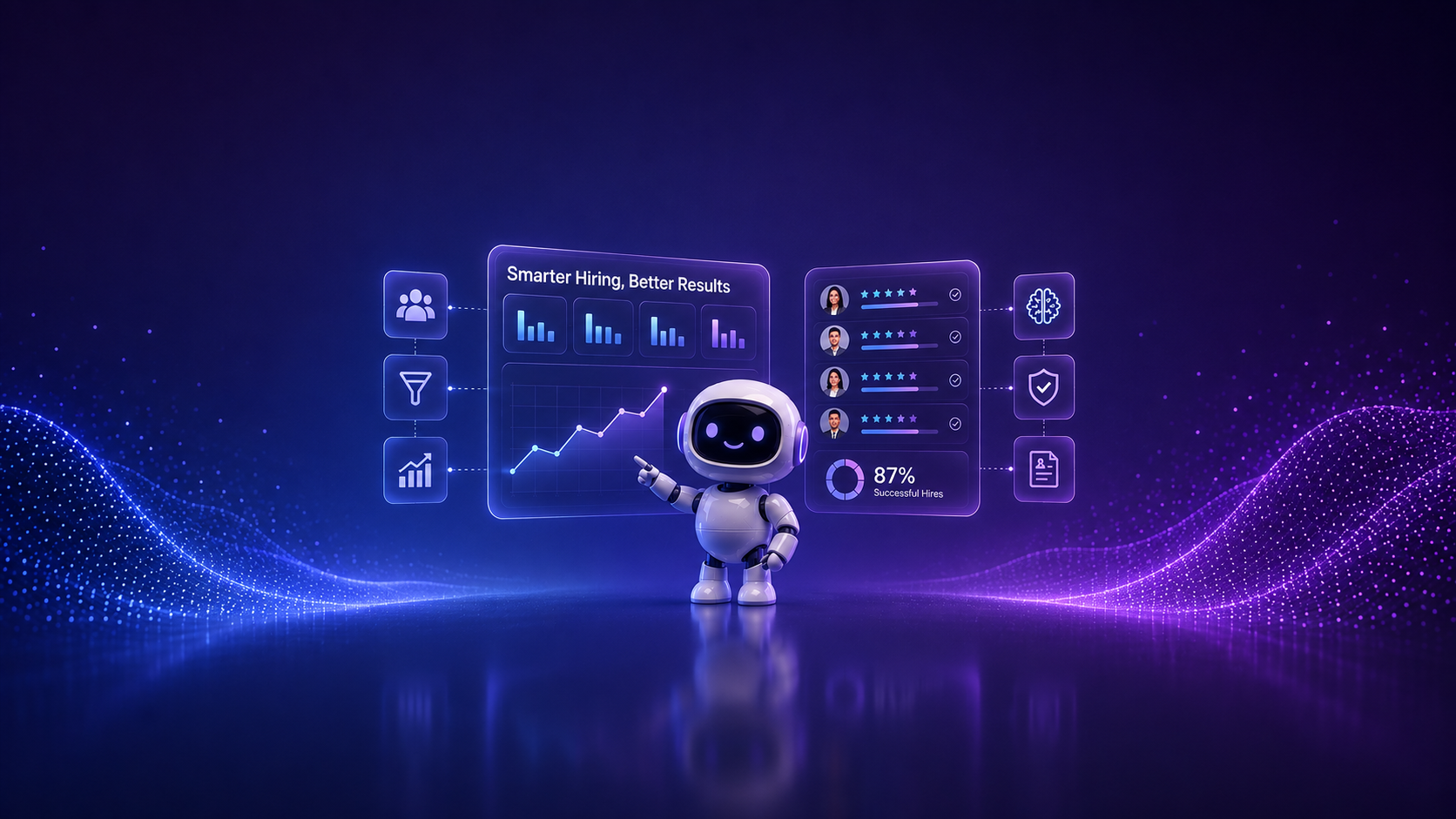 AI interviewer with a live interview-performance dashboard